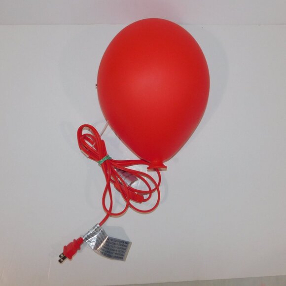Vintage Ikea Drömminge Red Balloon Wall Light Lamp corded 11" - Picture 1 of 6